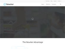 Tablet Screenshot of newaer.com